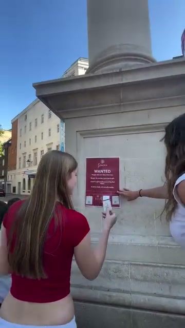 WANTED poster stunt for Seacra in Covent Garden, London