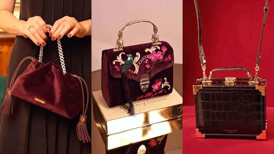 Aspinal of London handbags filmed for a lifestyle campaign
